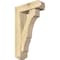 Ekena Millwork Balboa Craftsman Rough Sawn Bracket w/ Offset Brace, Douglas Fir, 6"W x 18"D x 30"H BKT0604X18X30BOA04RDF - alternate 1